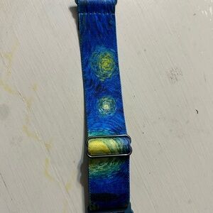 Blue and Yellow Artistic Women's Watch